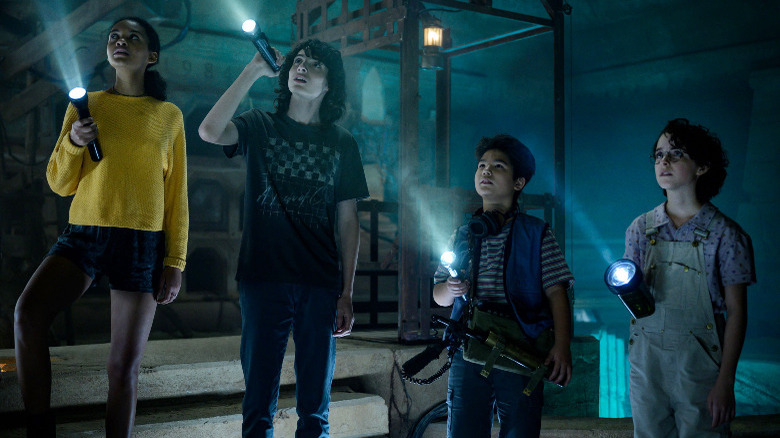 The main cast of Ghostbusters: Afterlife