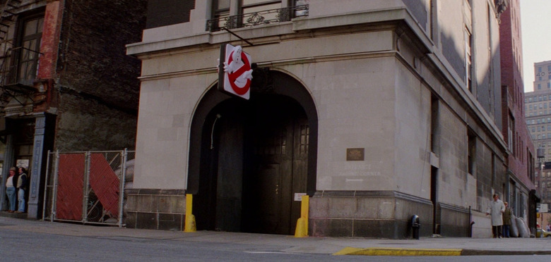 Ghostbusters Firehouse Sign Replica