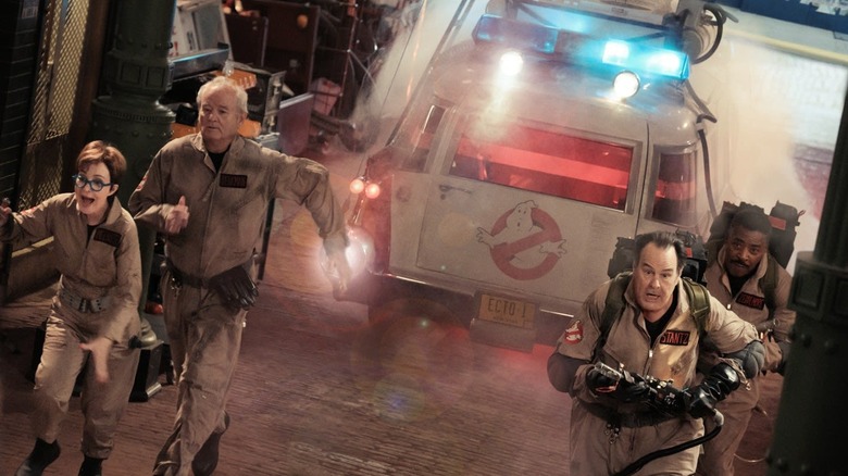 Ghostbusters Frozen Empire original cast 