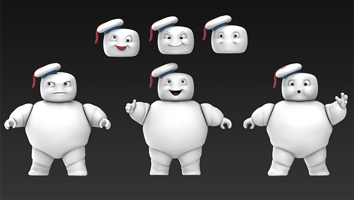 Ghostbusters Mini-Pufts Action Figures