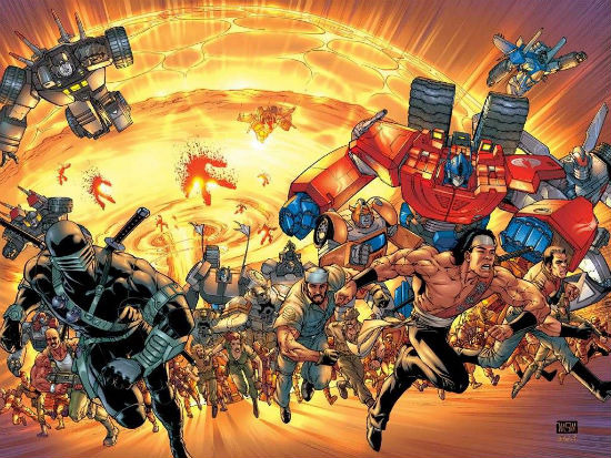 GI Joe Transformers movie