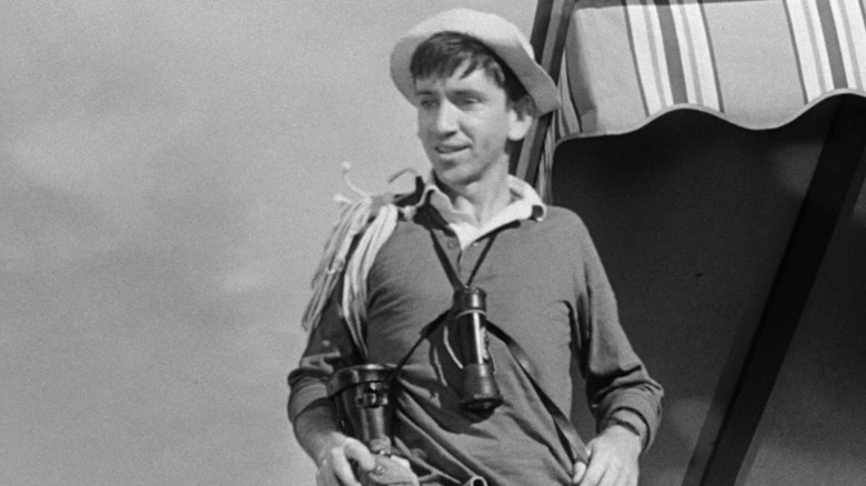 Gilligan, suited up for an ocean tour, in Gilligan's Island