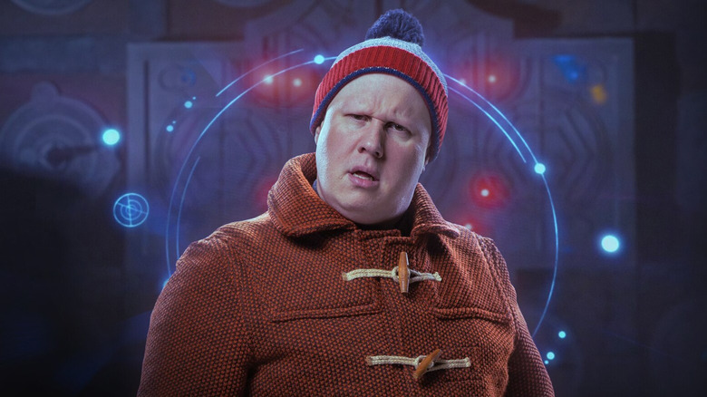 Matt Lucas in a promotional photo as Nardole for Doctor Who