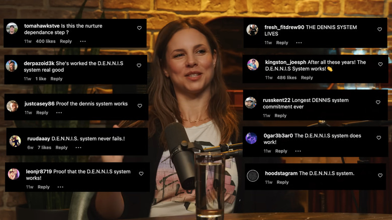 Always sunny podcast, Jill Latiano talked about annoying Instagram comments while comments look on the screen