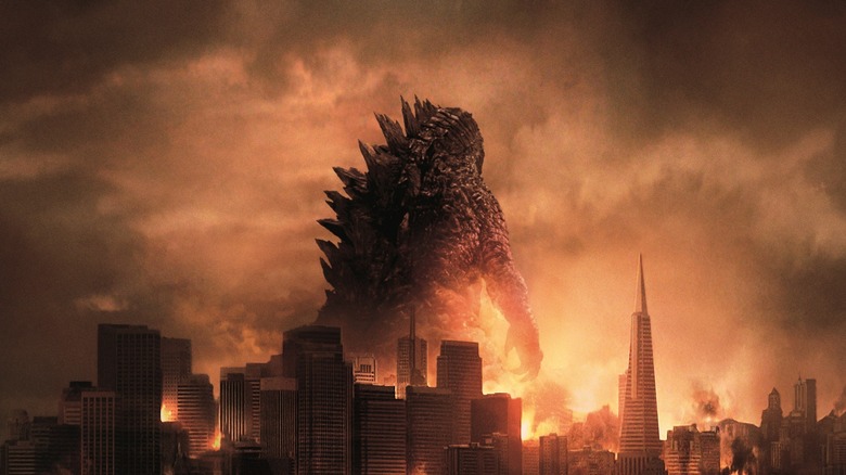 Godzilla 2014 movie poster 