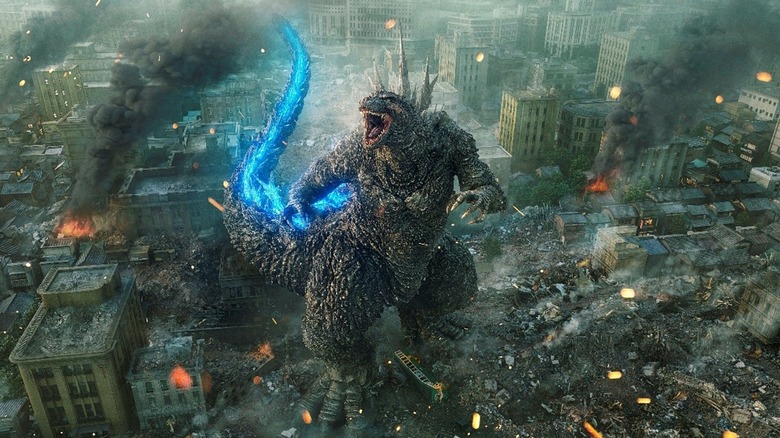 Godzilla Minus One Japan attack 