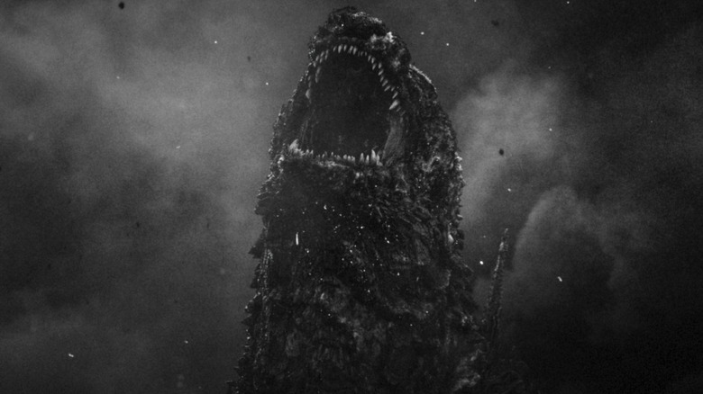 Godzilla Minus One Minus Color roar 