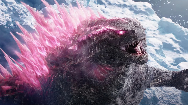 Godzilla x Kong new empire pink godzilla