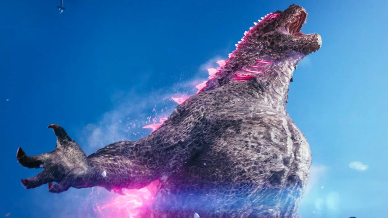 Godzilla x Kong new empire godzilla side profile