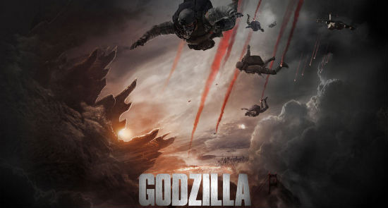 Godzilla trailer header