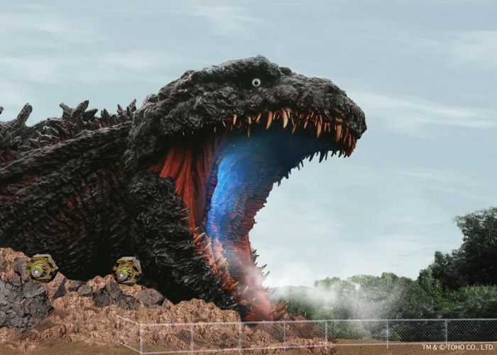 Godzilla theme park attraction concept art 1