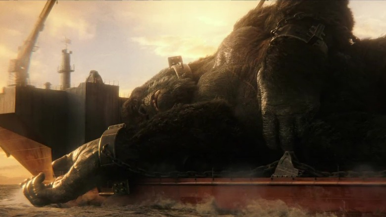 Godzilla vs. Kong sleepy
