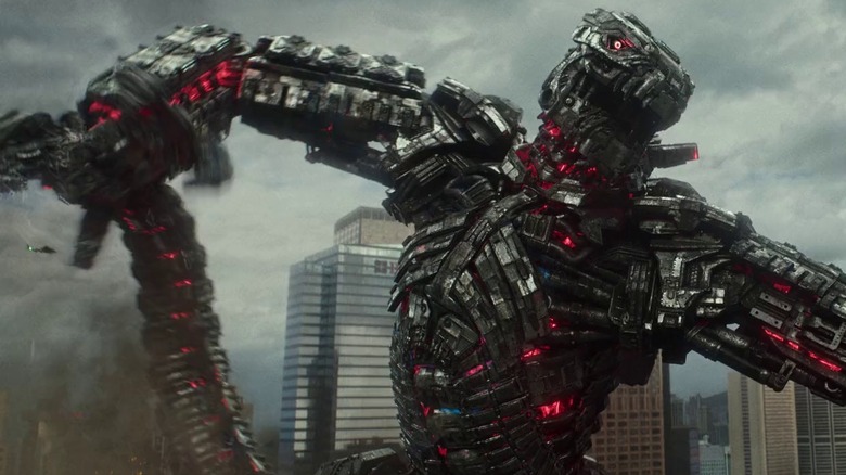 Mechagodzilla vs Godzilla Godzilla vs Kong 2021