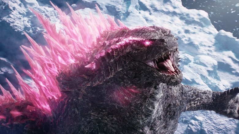 Godzilla x Kong pink godzilla 