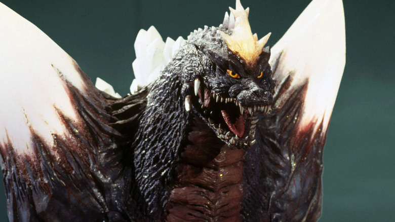 SpaceGodzilla Roaring in Godzilla vs. Spacegodzilla