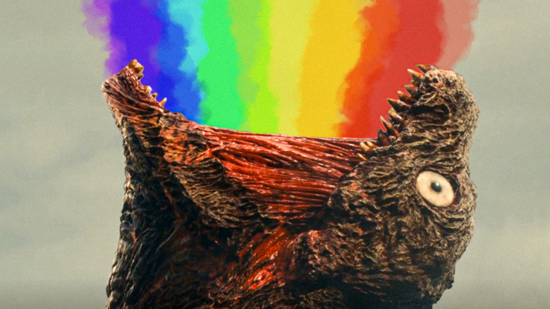 Shin Godzilla rainbow breath