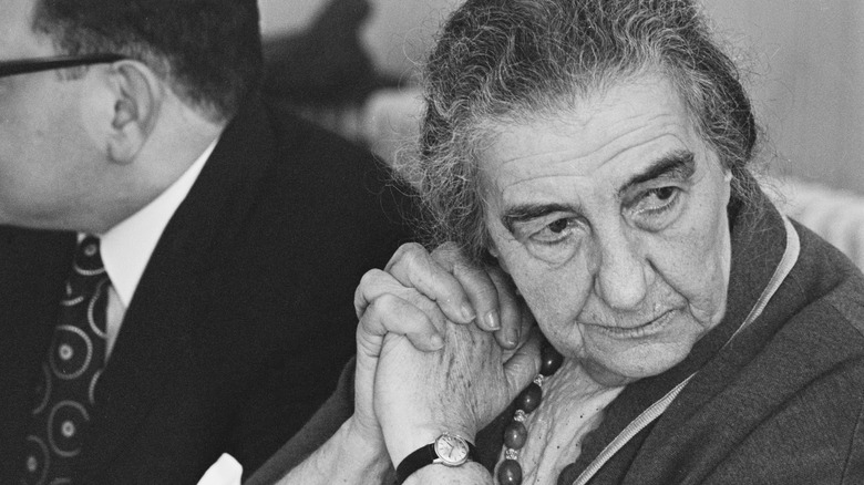 Israeli Prime Minister Golda Meir
