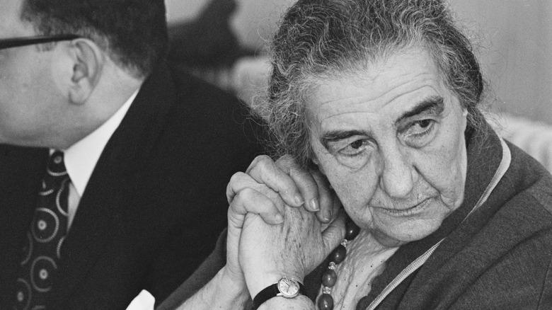 Israeli Prime Minister Golda Meir