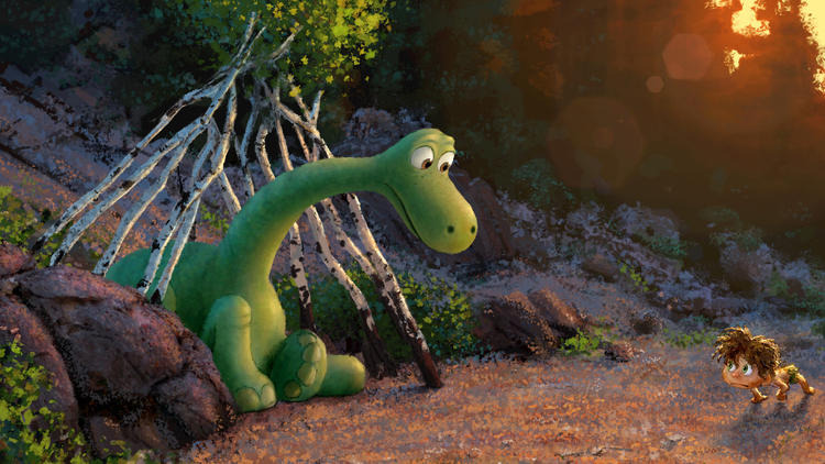 Good Dinosaur Arlo art