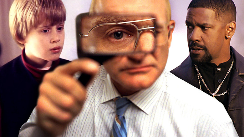 Henry (Macaulay Culkin) in The Good Son; Sy Parrish (Robin Williams) in One Hour Photo; Alonzo Harris (Denzel Washington) in Training Day