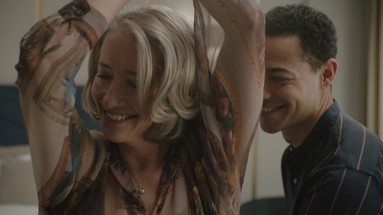 Emma Thompson and Daryl McCormack in Good Luck to You, Leo Grande