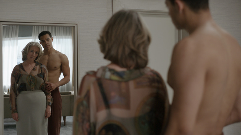 Emma Thompson and Daryl McCormack in Good Luck to You, Leo Grande