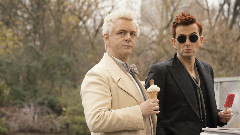 Still from Good Omens