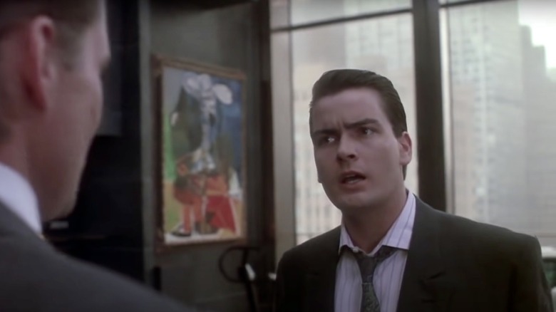 Charlie Sheen in Wall Street