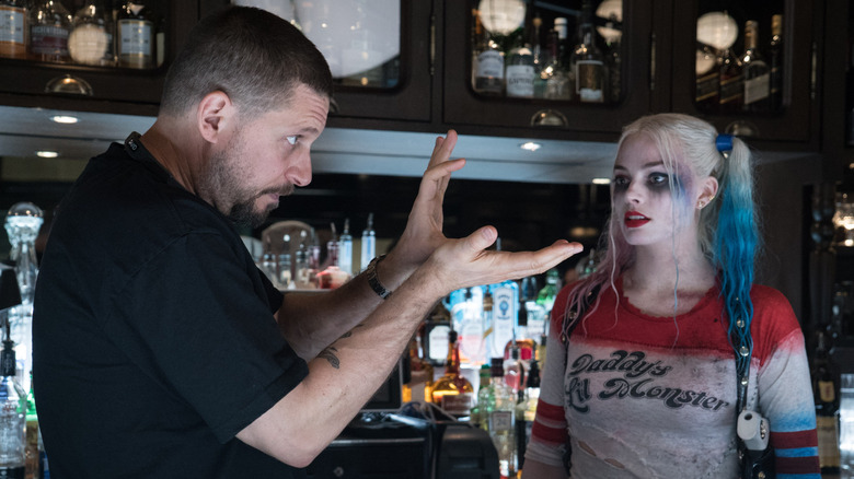 David Ayer directs Margot Robbie 