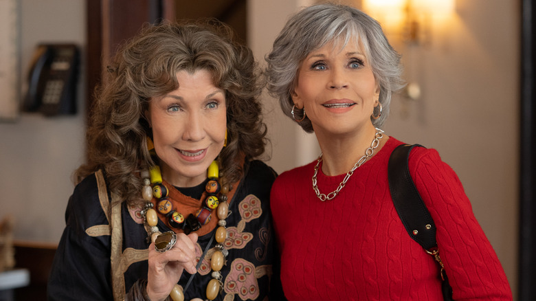 Still from Grace and Frankie