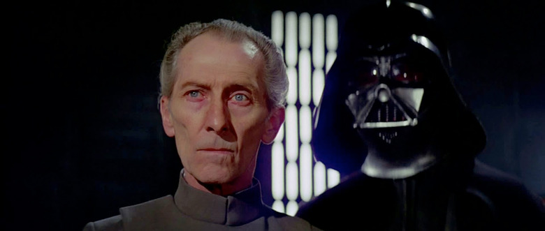 Star Wars - Grand Moff Tarkin in Rogue One - Peter Cushing