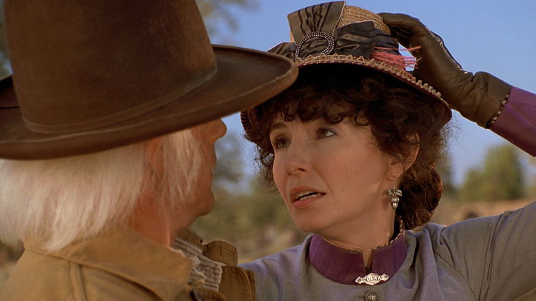 Christopher Lloyd and Mary Steenburgen in Back to the Future Part III