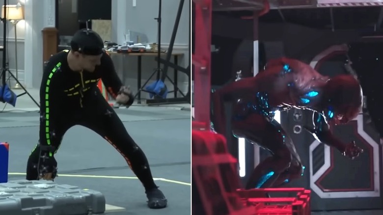 Proto hybrid hunched over in The Expanse