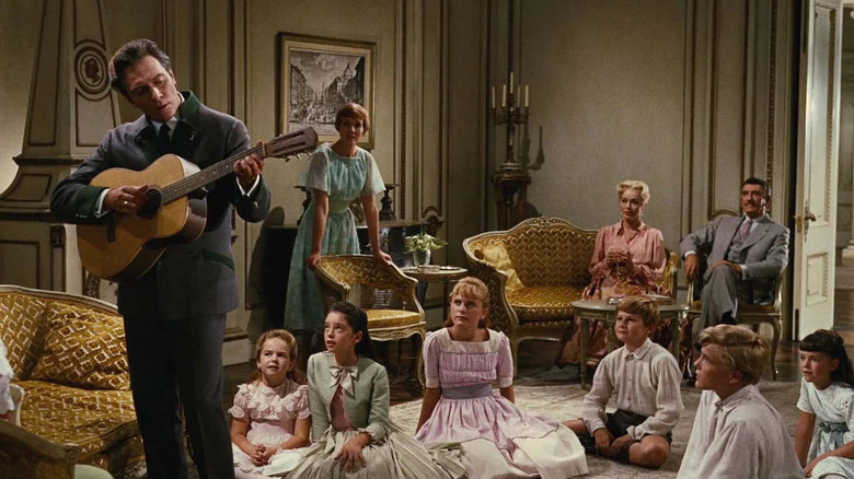 The Von Trapp Family in "The Sound of Music"