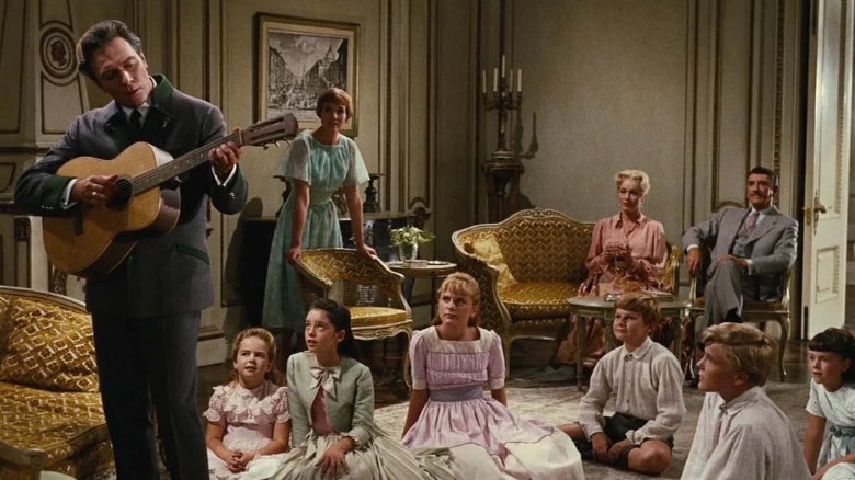The Von Trapp Family in "The Sound of Music"