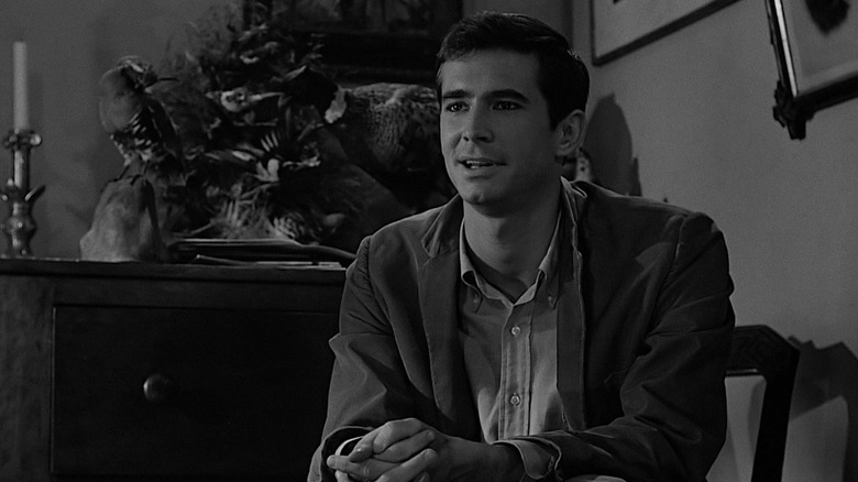 Norman Bates talking