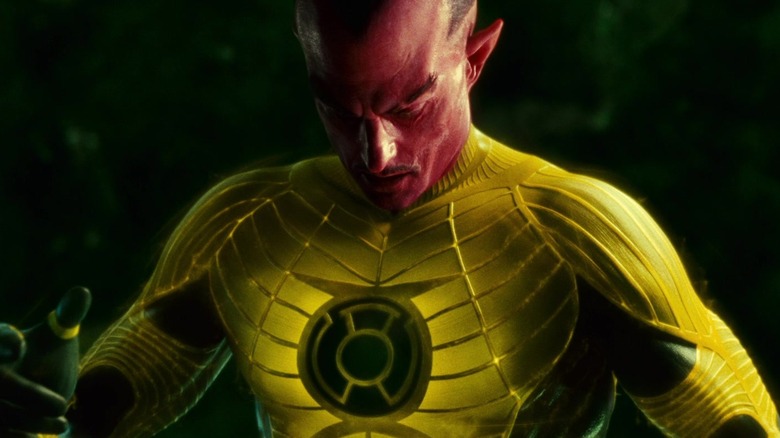 Sinestro becoming the Yellow Lantern in Green Lantern.