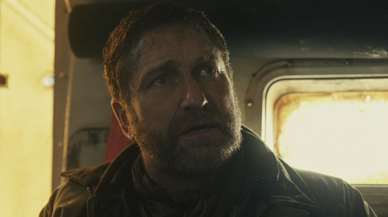 John Garrity looks troubled in Greenland 2: Migration