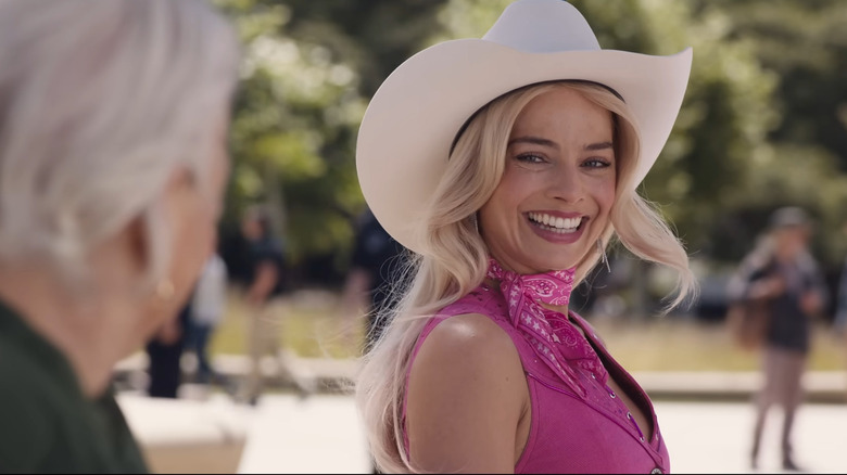 Ann Roth and Margot Robbie in Barbie
