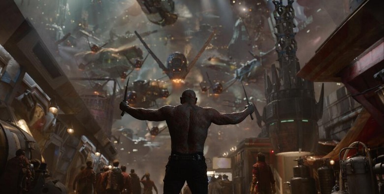 Guardians of the Galaxy Drax Back