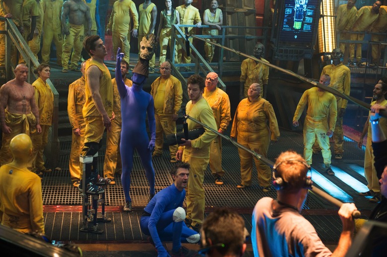 Guardians of the Galaxy Set Visit