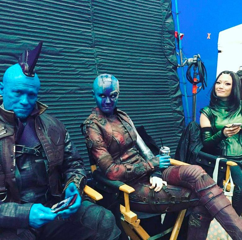 Guardians of the Galaxy 2 Set Photo