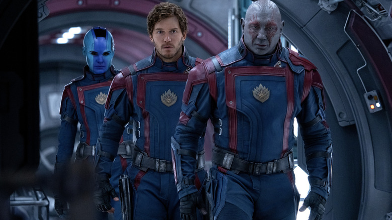 Guardians of the Galaxy Volume 3 Drax Peter Nebula