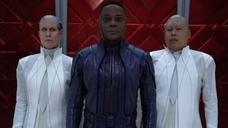 The High Evolutionary with his scientists