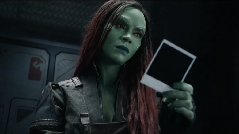 Zoe Saldana as Gamora