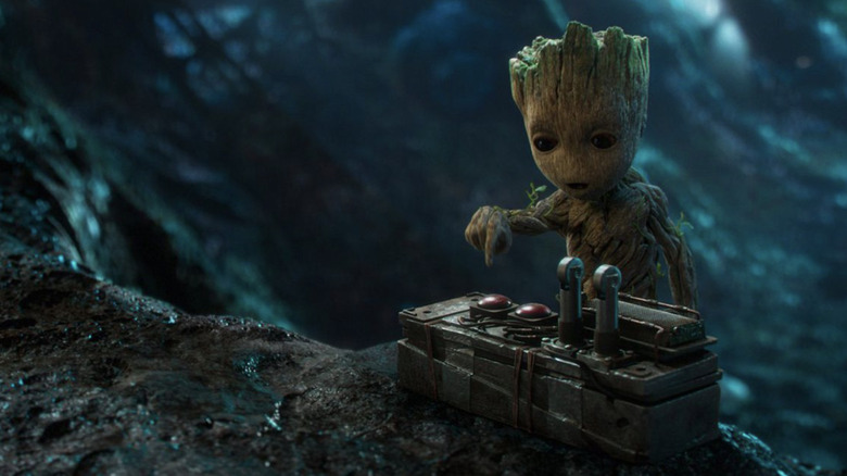 Baby Groot in Guardians of the Galaxy Vol. 2
