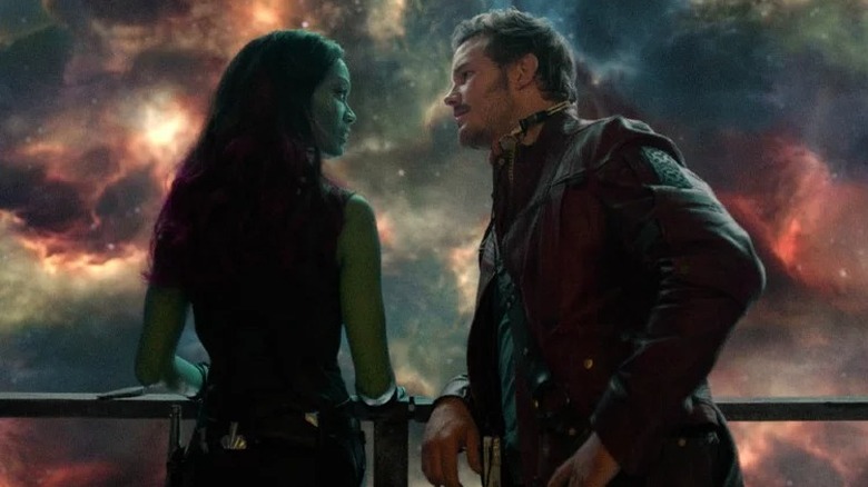Zoe Saldana, Chris Pratt, Guardians of the Galaxy