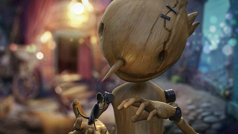 Ewan McGregor and Gregory Mann in Guillermo del Toro's Pinocchio