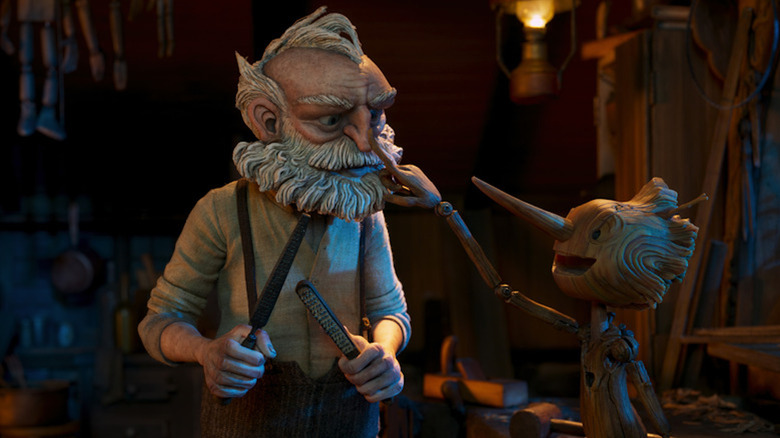 Pinocchio Geppetto Guillermo del Toro