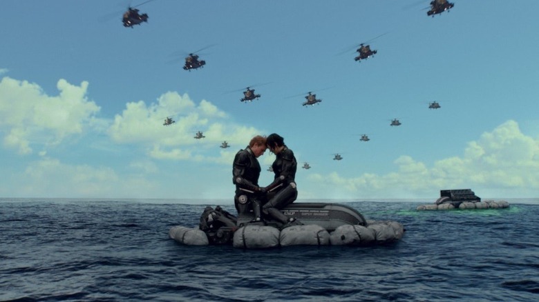 Pacific Rim ending Mako Raleigh head butt